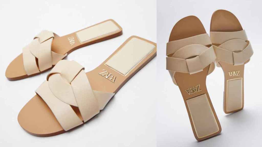 Desierto cartucho espía Zara triunfa con la versión 'low-cost' de las sandalias de Hermès  preferidas de las famosas