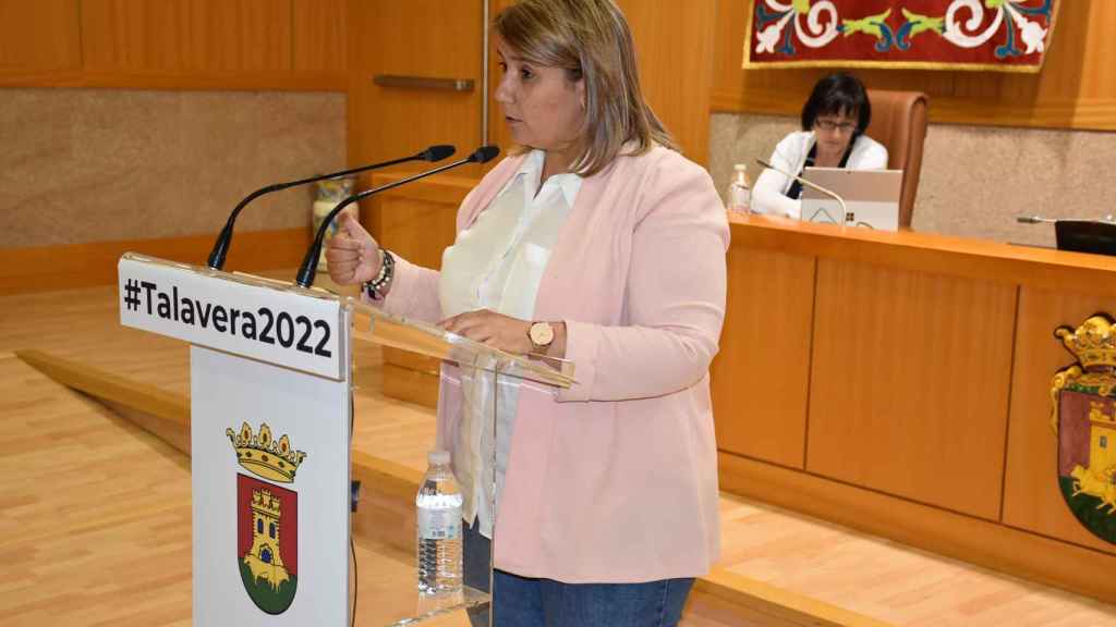 Tita García Élez, alcaldesa de Talavera de la Reina.