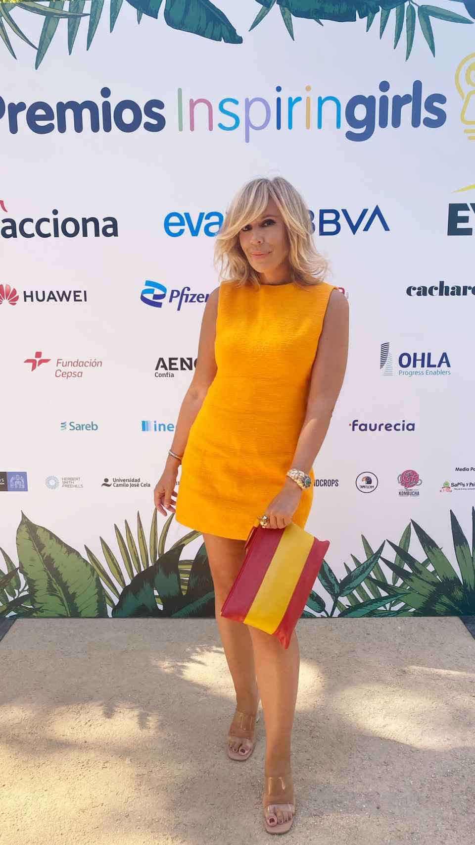 María Eizaguirre, conductora del acto, directora de Comunicación de RTVE.