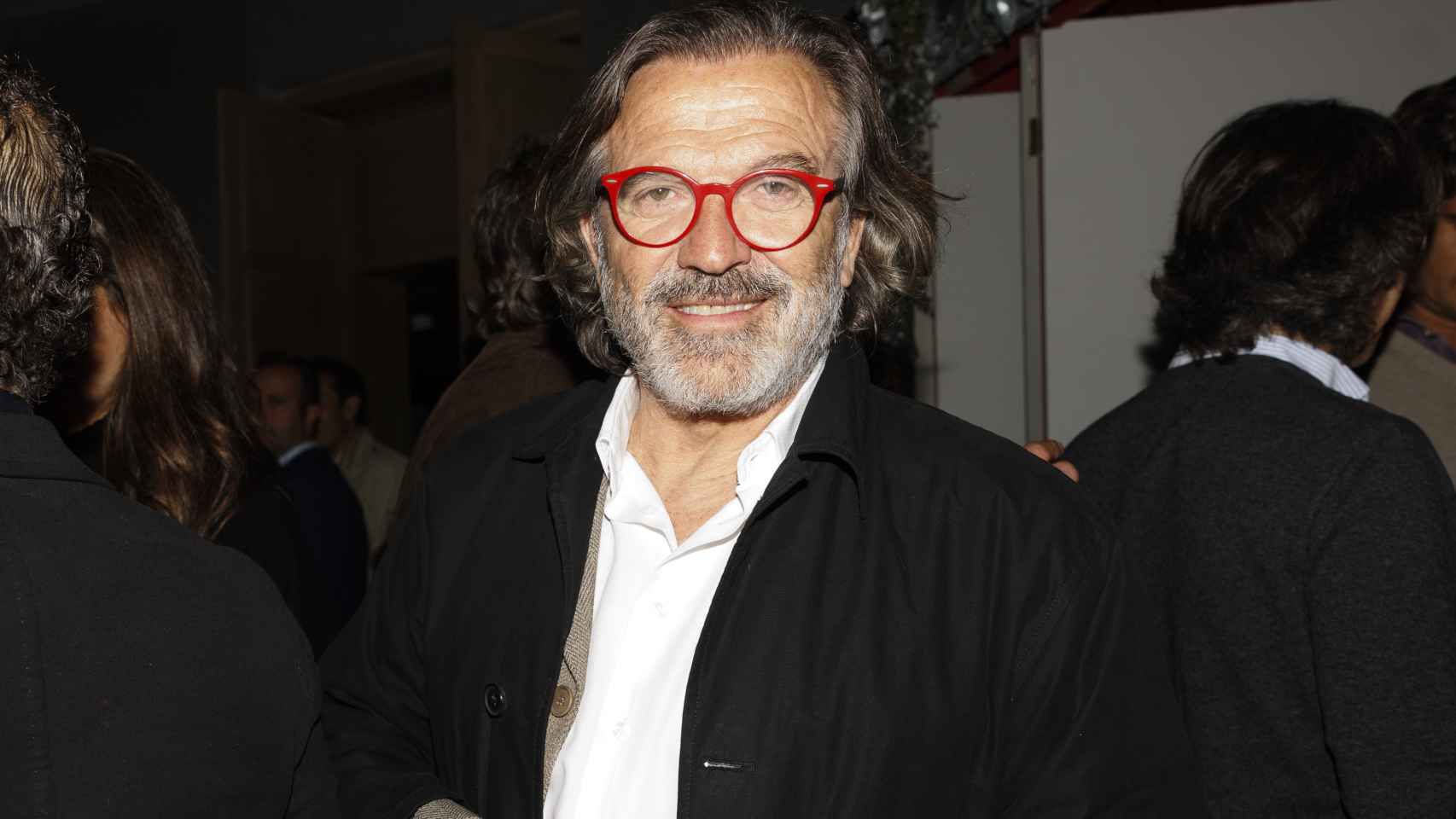 El presentador Pepe Navarro en una fotografía tomada en abril de 2022 en un acto público.
