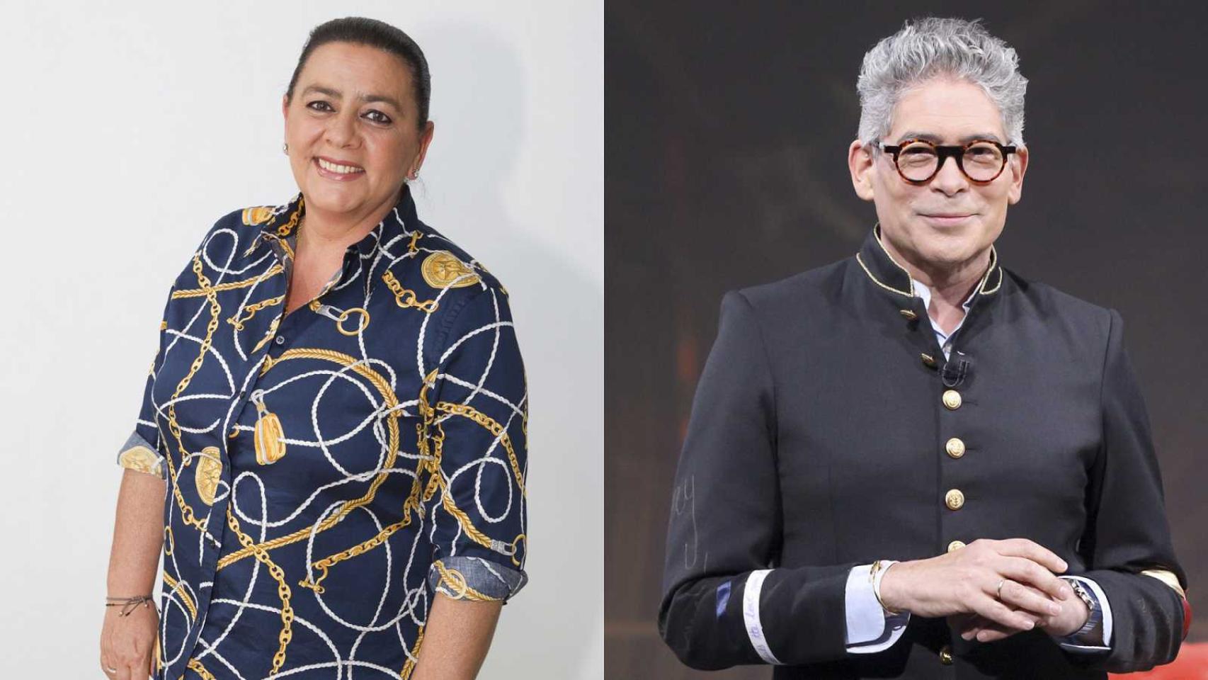 María del Monte y Boris Izaguirre.
