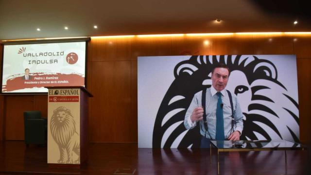 Pedro J en durante su presentación del I Foro Valladolid Impulsa.