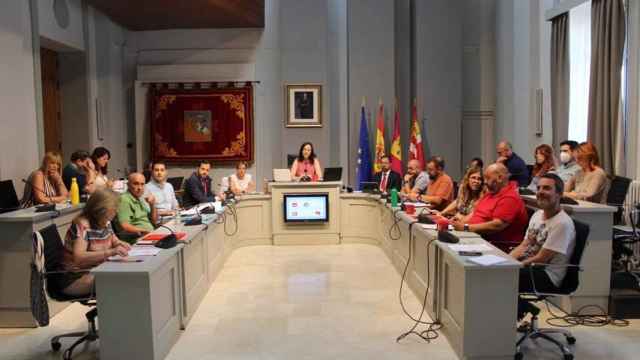 Pleno del Ayuntamiento de Alcázar de San Juan. Foto: Ayuntamiento de Alcázar.