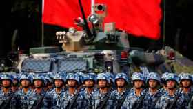 Un desfile del Ejército chino en Pekín.