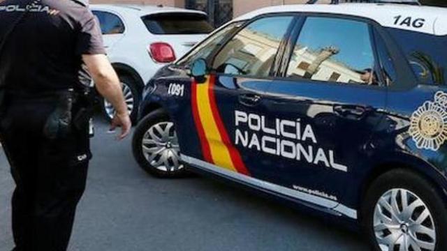 Un coche de la Policía Nacional