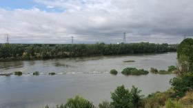 El río Duero a su paso por Tordesillas