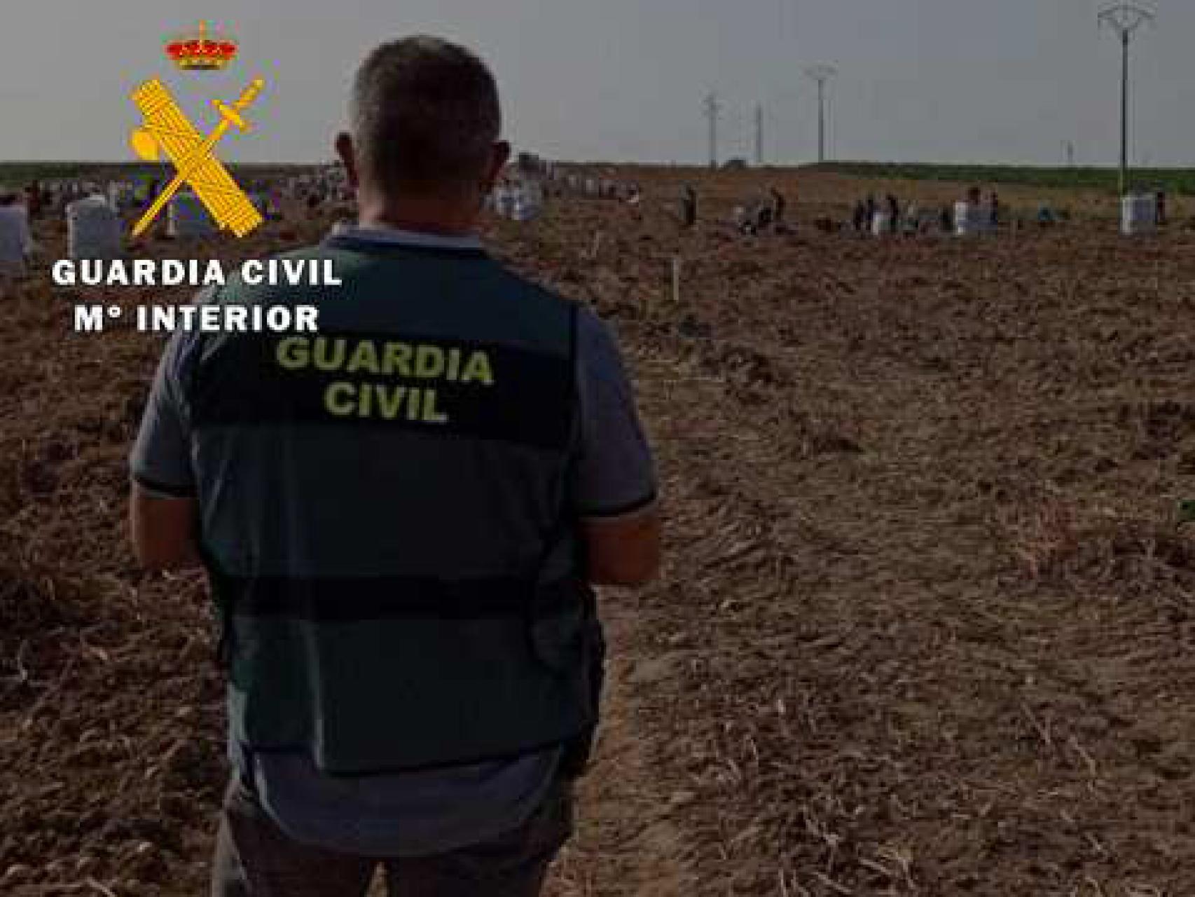 La Guardia Civil detiene a tres personas e investiga a otra en Medina