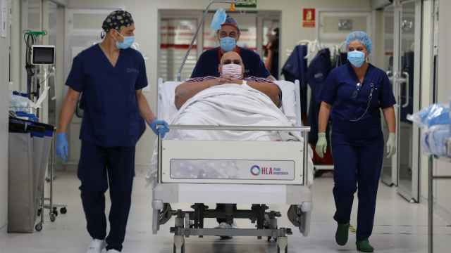 Un paciente con obesidad en el Hospital HLA Universitario Moncloa de Madrid. EP.