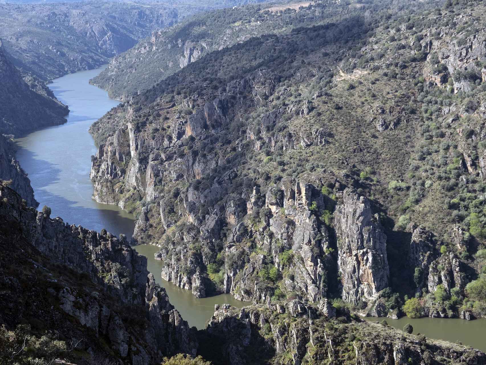 Mirador de Las Barrancas, cañón del Duero