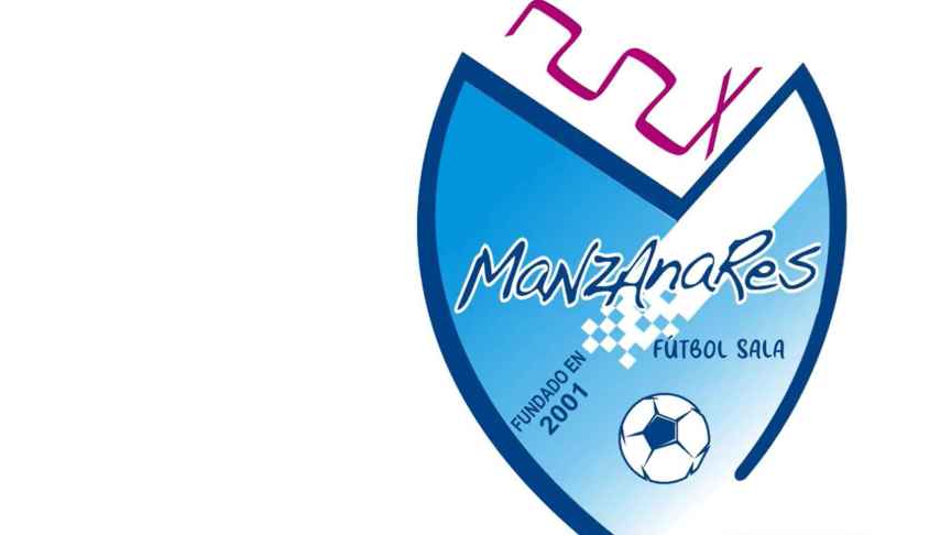 Nuevo escudo del Manzanares Fútbol Sala.
