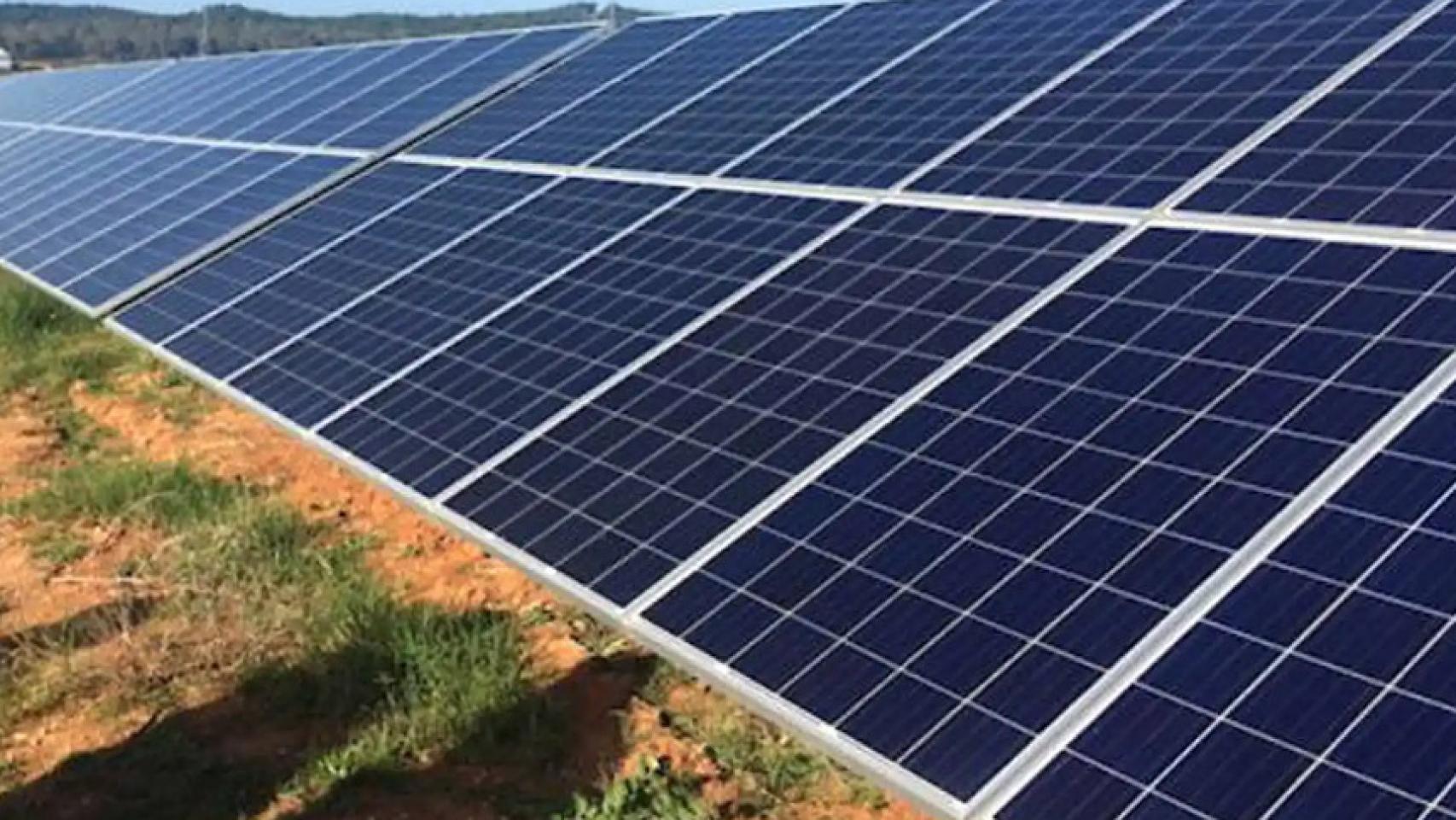 Placas solares en acción