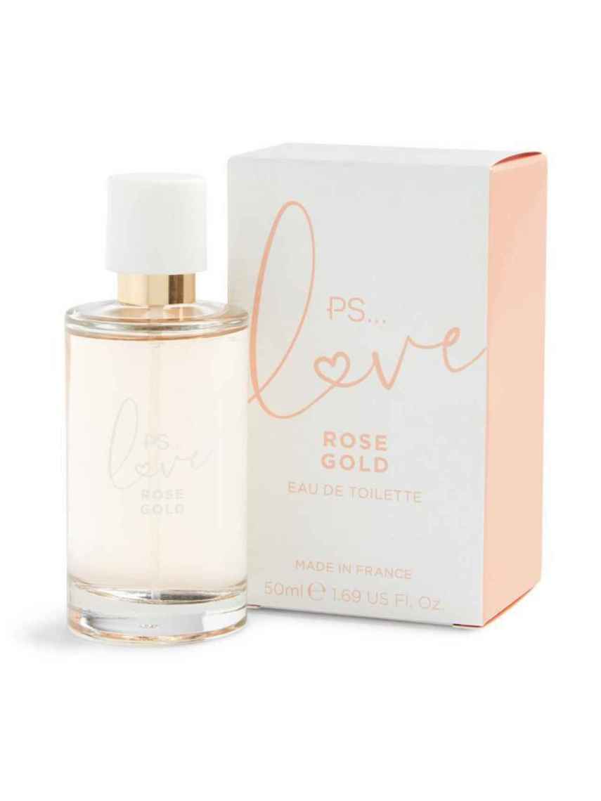 El perfume de Ps... Love Rose Gold de Primark, en una de sus versiones anteriores.
