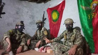 Entramos en la Cueva de los Españoles del Kurdistán Iraquí, Listos para la Guerra contra Erdogán y la OTAN