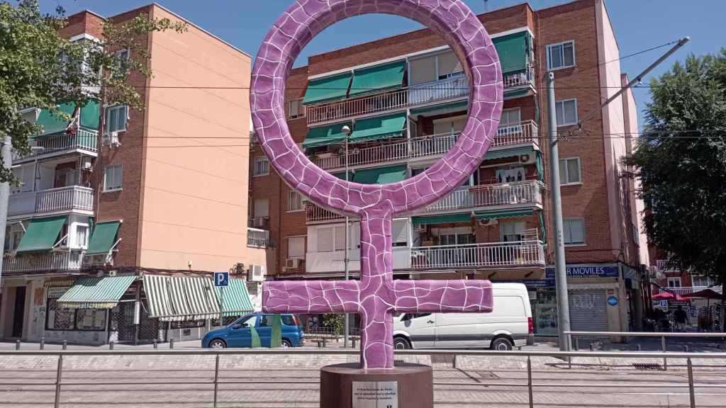 Monumento a las víctimas de género.