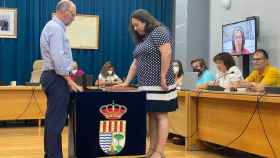 Toma de posesión de la cuñada de Gutiérrez como concejal en El Campello.