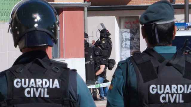 La Guardia Civil en Santovenia