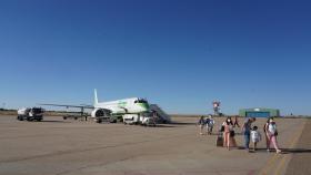 Uno de los aviones de la compañía Binter que conectarán Valladolid y Gran Canaria dos veces por semana a partir de octubre.