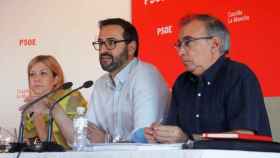 Isabel Abengózar, Sergio Gutiérrez y Fernando Mora.