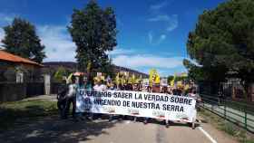 Manifestación en Villardeciervos