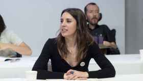 La ministra de Igualdad, Irene Montero, en una reunión del Consejo Ciudadano Estatal de Podemos.