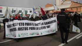 Imagen de archivo de una manifestación para reclamar precios justos para los ganaderos