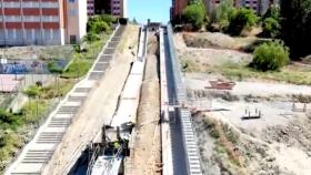 Imagen de las escaleras de Parquesol