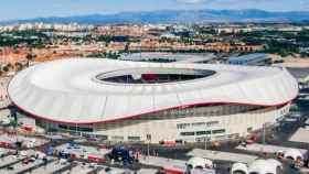 Exteriores del Estadio Wanda Metropolitano