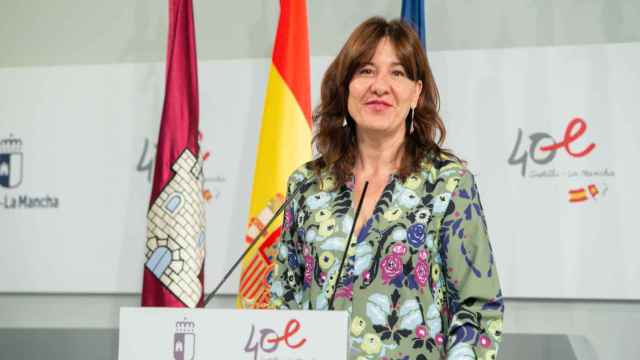 Blanca Fernández, consejera portavoz del Gobierno de Castilla-La Mancha.
