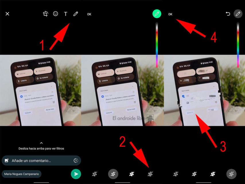 Cómo Pixelar Las Fotos Antes De Enviarlas Por Whatsapp Sin Salir De La Aplicación 1629