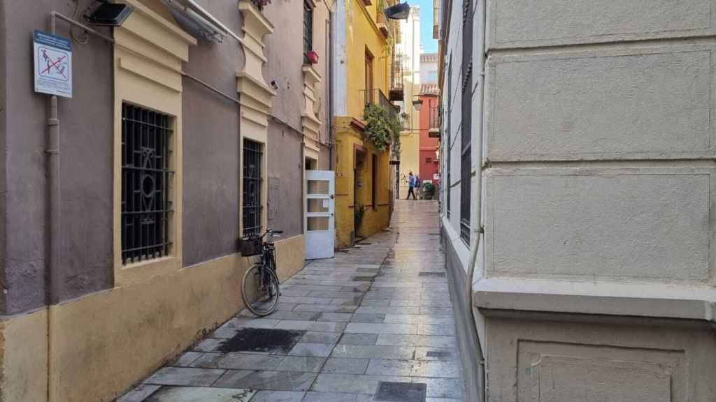 La calle Pito, en el Centro de Málaga.