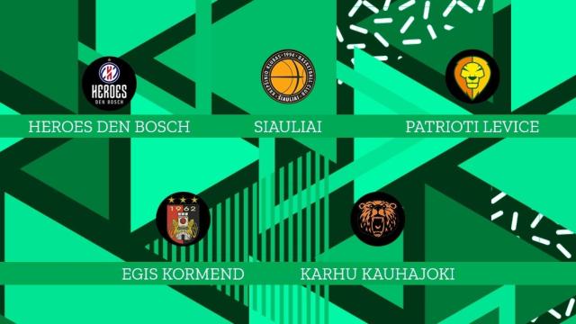 Los rivales del Unicaja en la fase previa de la BCL