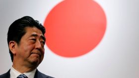 Shinzo Abe, exprimer ministro de Japón.