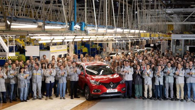 El equipo de Renault en Palencia