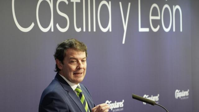 El presidente del Partido Popular de Castilla y León, Alfonso Fernández Mañueco, clausura el Comité Ejecutivo Autonómico del PP de Castilla y León