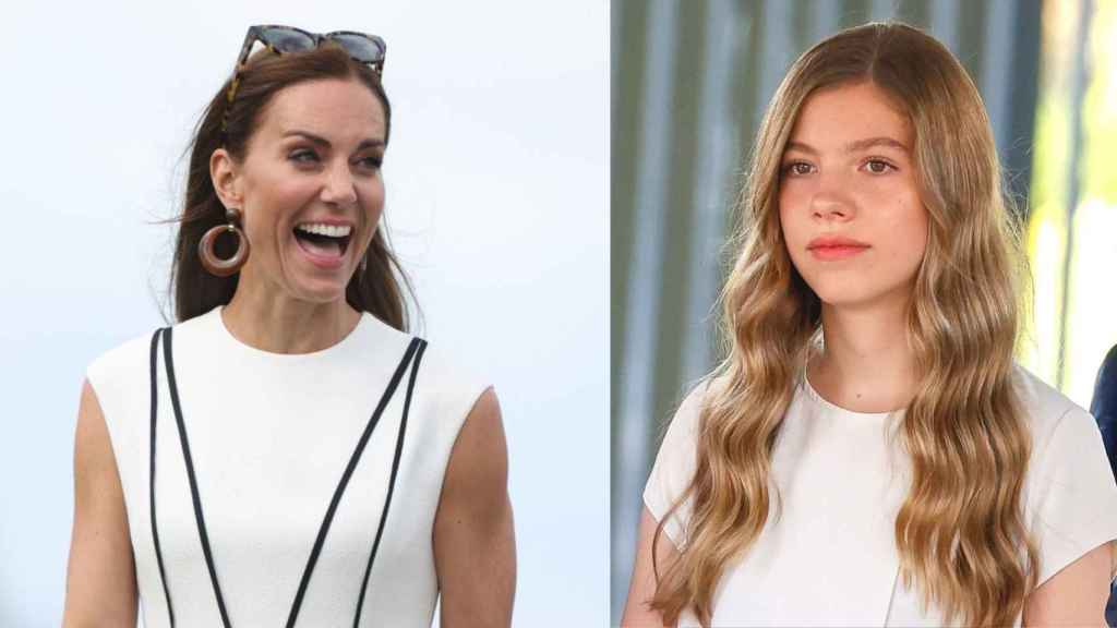 Los 'looks royal' de la semana: de la infanta Sofía a Kate Middleton, todas apuestan al blanco
