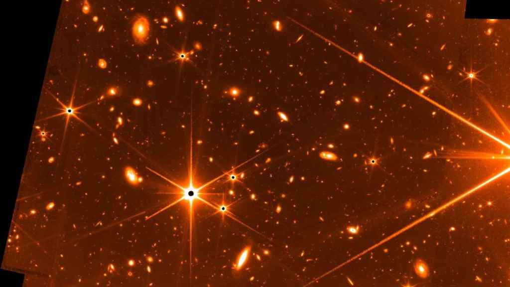 Fotografía tomada por el telescopio James Webb