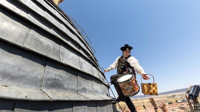 El Mariquelo se eleva hasta el 'cielo' de Ciudad Rodrigo