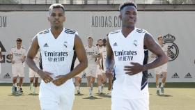 Rodrygo y Vinicius, en un fotomontaje