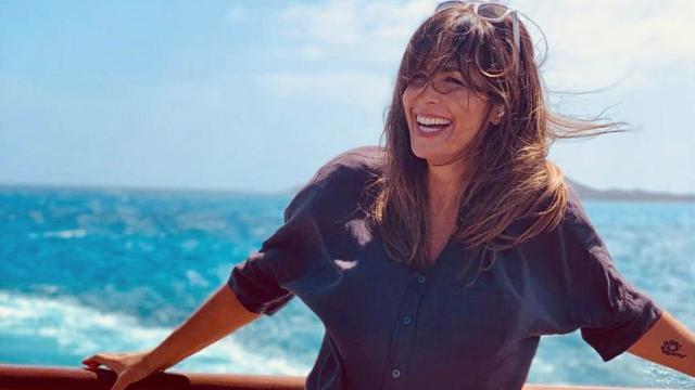 Nuria Roca se ha escapado a su isla favorita, Menorca.