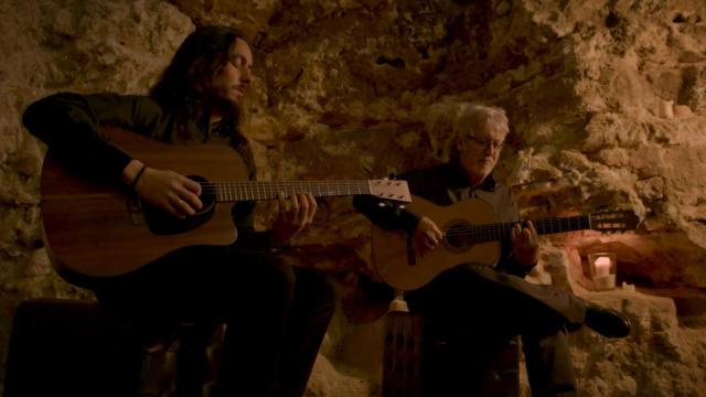 Alberto y Gaspar Payá en concierto