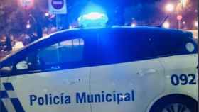 Un coche de la Policía Local de Valladolid