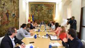 Reunión del Consejo Social de Castilla-La Mancha.