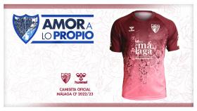 La segunda camiseta del Málaga CF