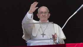 El Papa Francisco en la oración del Ángelus el pasado domingo.