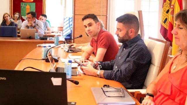 Pleno del ayuntamiento de Cabanillas del Campo.