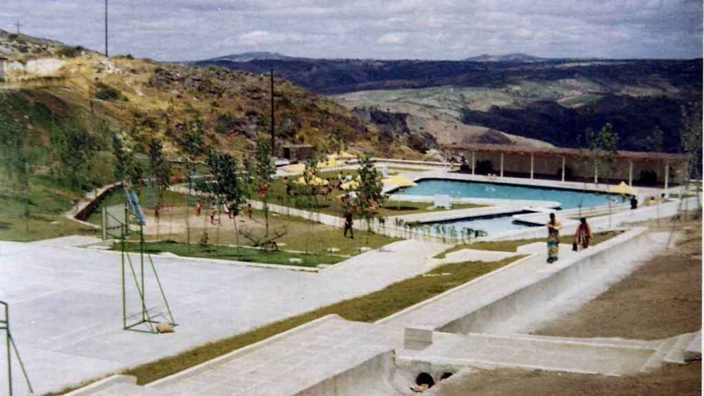 Piscinas de La Rachita, todo un lujo para la época 1967-1970