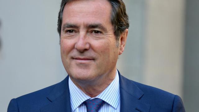 El presidente de la CEOE, Antonio Garamendi,