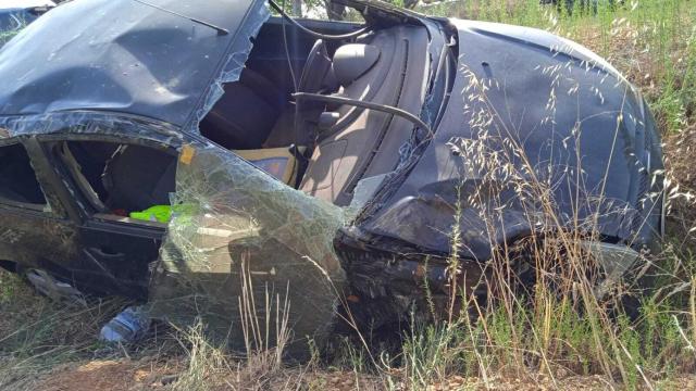 Accidente en Santa Cristina de la Polvorosa