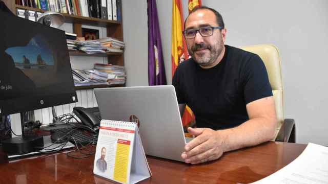 Miguel Ángel Oliveira durante una entrevista con EL ESPAÑOL de Castilla y León