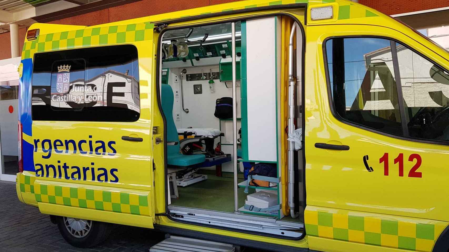Imagen de archivo de una ambulancia 112
